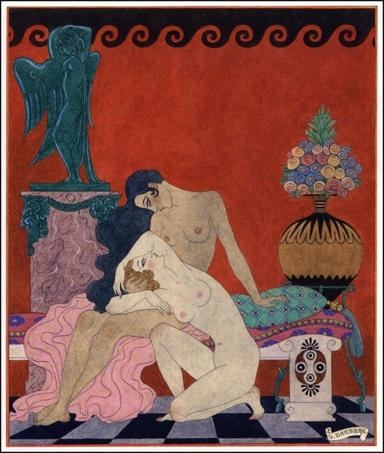 George Barbier ~ The Songs of Bilitis