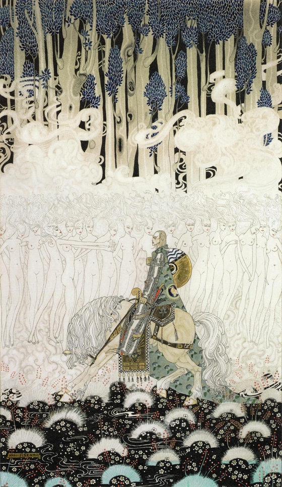 Kay Nielsen ~ Sir Olaf and the Underworld