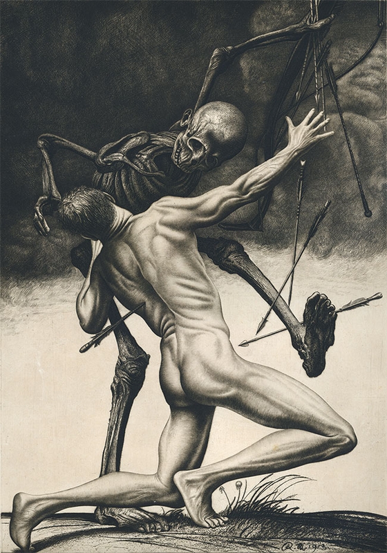 Richard Müller ~ Skeleton in the Grass