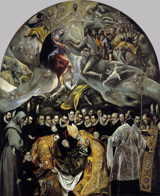 El Greco ~ The Burial of the Count of Orgaz