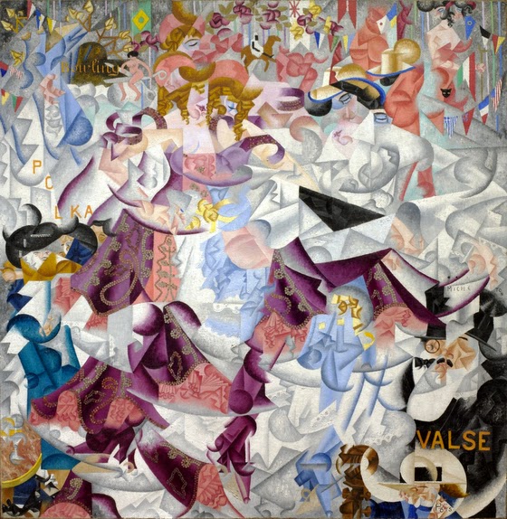 Gino Severini ~ Dynamic Hieroglyphic of the Bal Tabarin