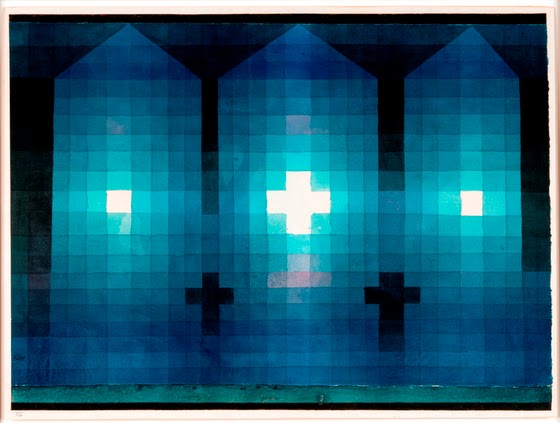 Paul Klee ~ Tomb in Three Parts
