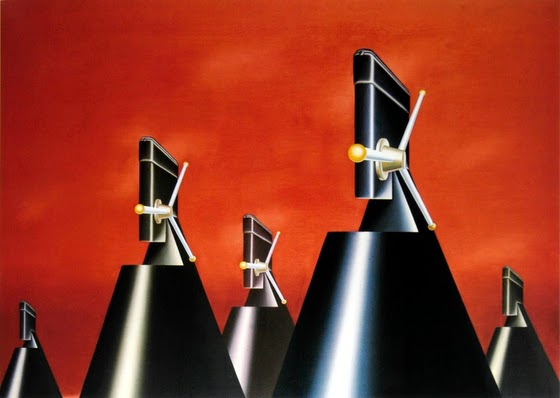 Konrad Klapheck ~ The War