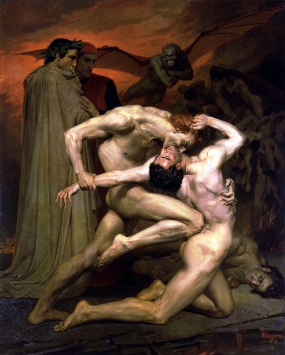 William-Adolphe Bouguereau ~ Dante and Virgil