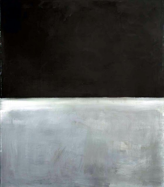 Mark Rothko ~ Untitled (Black on Grey)