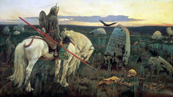 Viktor Vasnetsov ~ The Knight at the Crossroads