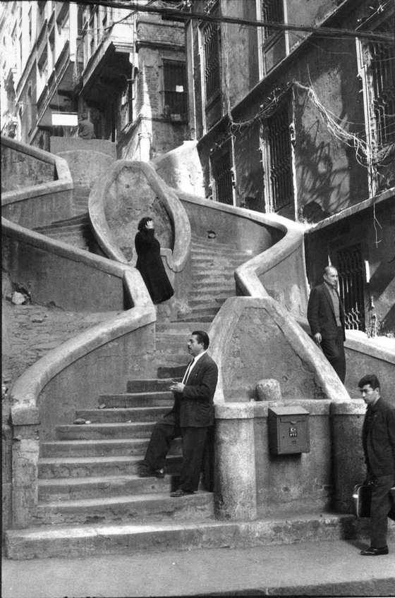 Henri Cartier-Bresson ~ Camondo Stairs in Karaköy
