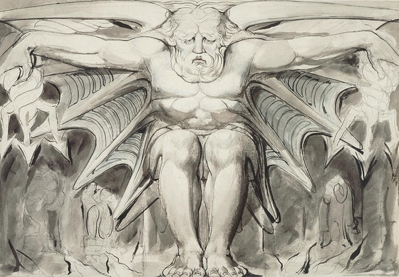William Blake ~ A Destroying Deity