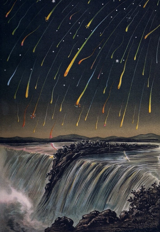 Edmund Weiß ~ Leonid Meteor Storm