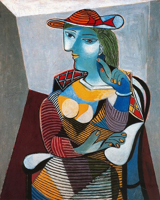 Pablo Picasso  ~Portrait of Marie-Thérèse Walter