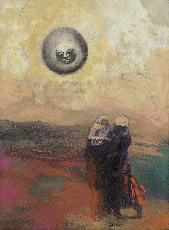 Odilon Redon ~ The Black Sun