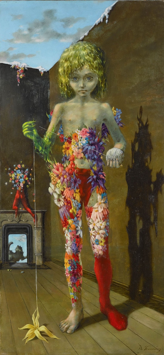 Dorothea Tanning ~ The Magic Flower Game