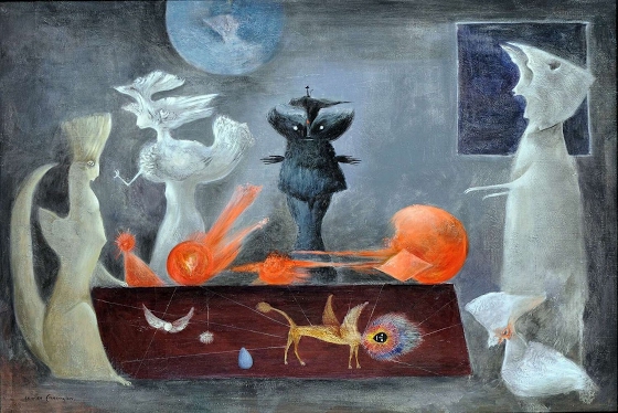 Leonora Carrington ~ Evening Conference