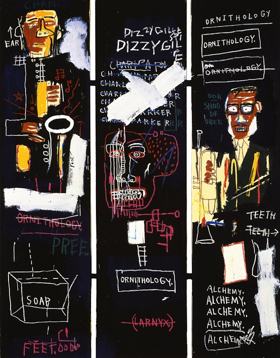 Jean-Michel Basquiat ~ Horn Players