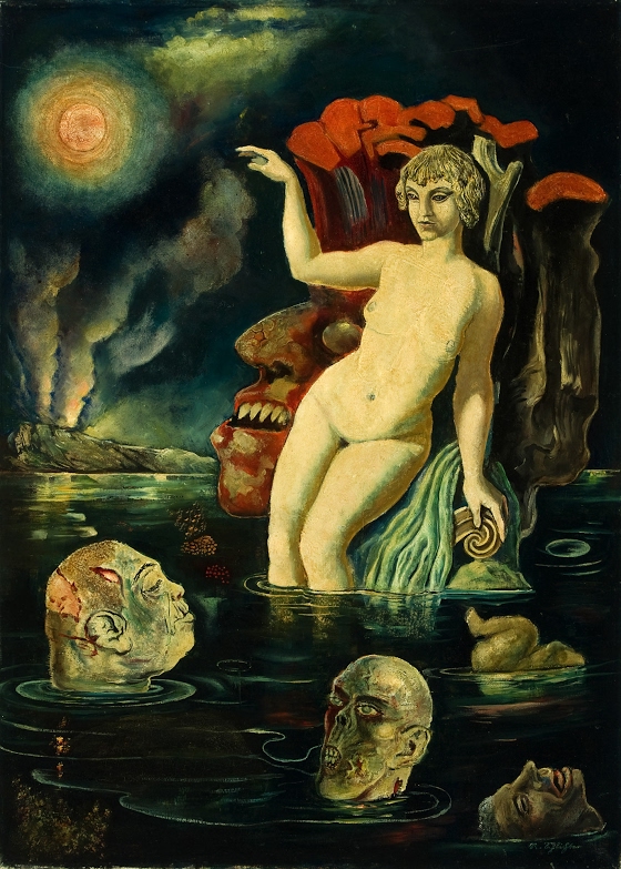 Rudolf Schlichter ~ Apocalyptic Scene