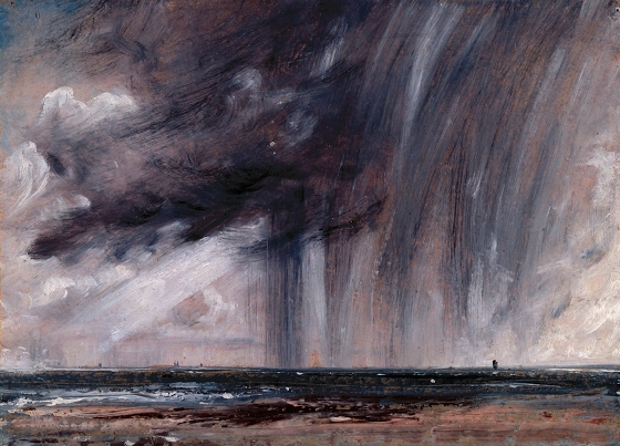 John Constable ~ Rainstorm over the Sea