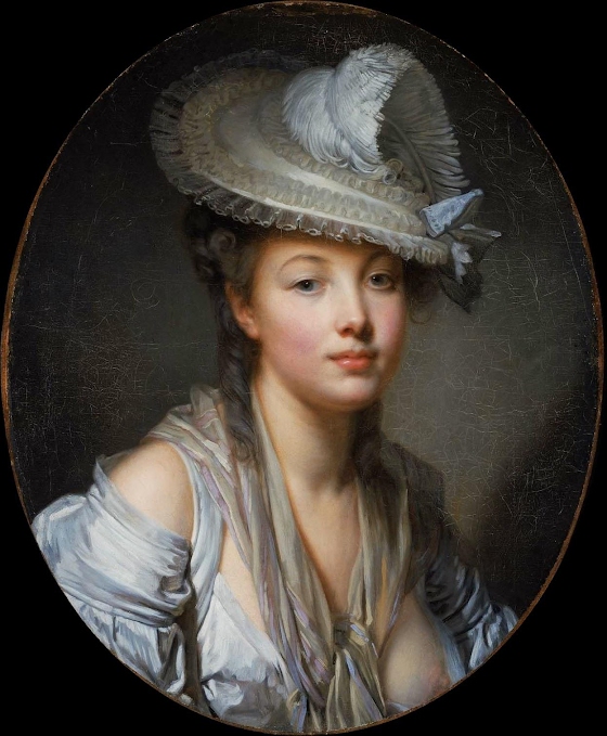 Jean-Baptiste Greuze ~ The White Hat