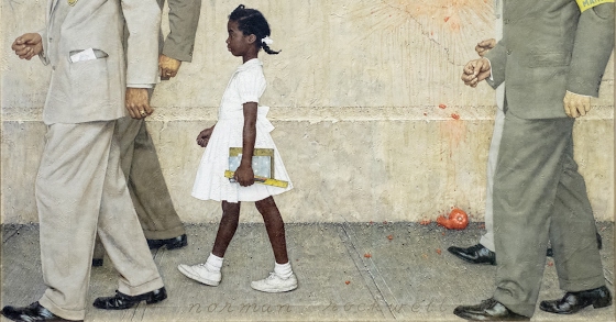 Norman Rockwell ~ The Problem We All Live With