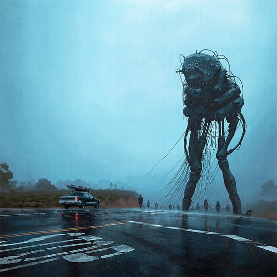 Simon Stålenhag ~ The Procession