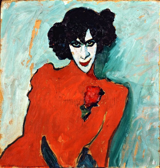 Alexej von Jawlensky ~ Portrait of Alexander Sakharoff