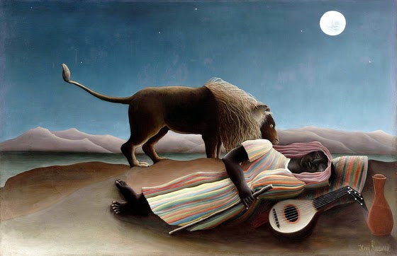 Henri Rousseau ~ The Sleeping Gypsy