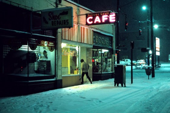 Greg Girard ~ Silver Grill Cafe, 6am. 1975