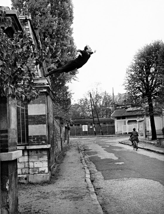 Yves Klein ~ Leap into the Void
