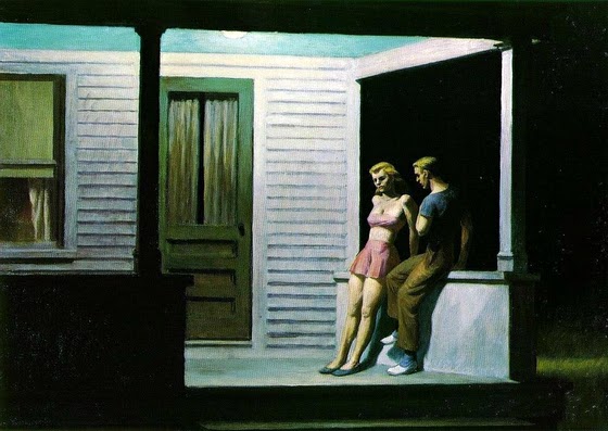 Edward Hopper ~ Summer Evening