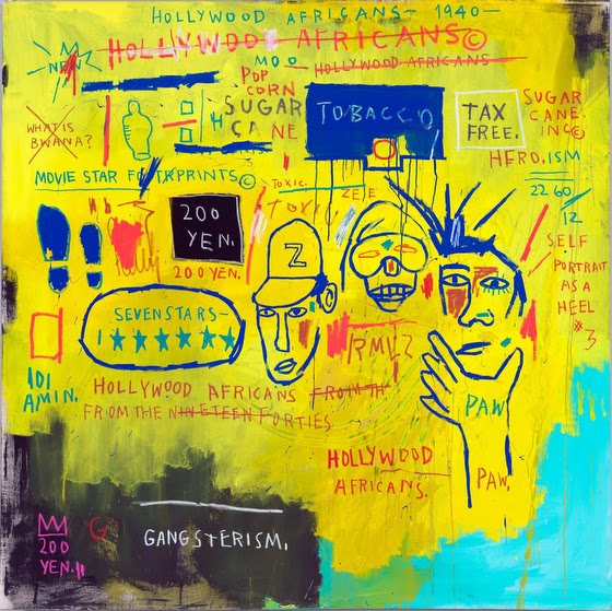 Jean-Michel Basquiat ~ Hollywood Africans