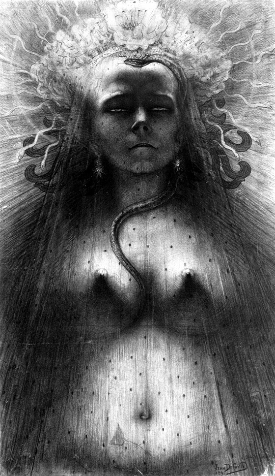 Jean Delville ~ Idol of Perversity