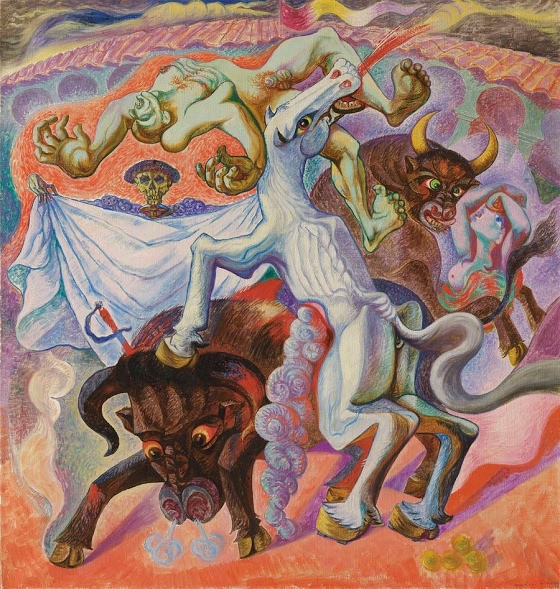 André Masson ~ Corrida mythologique