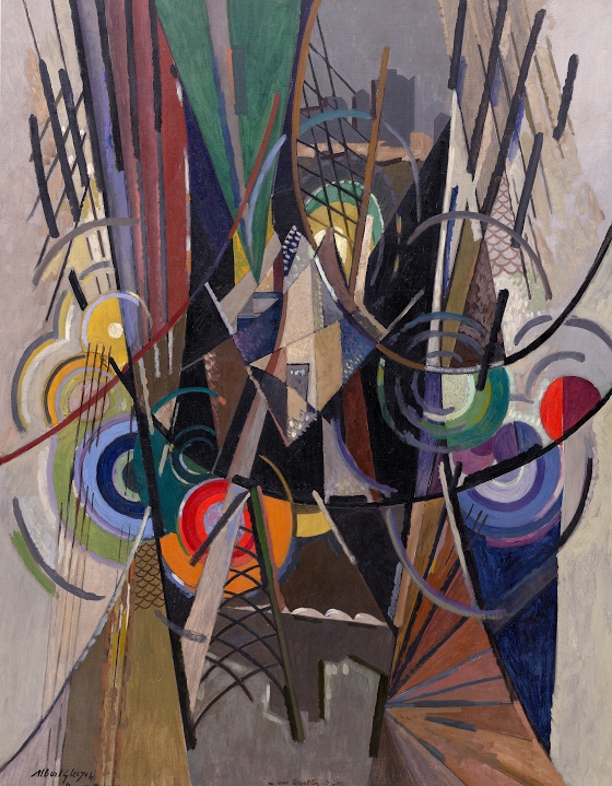 Albert Gleizes ~ On Brooklyn Bridge