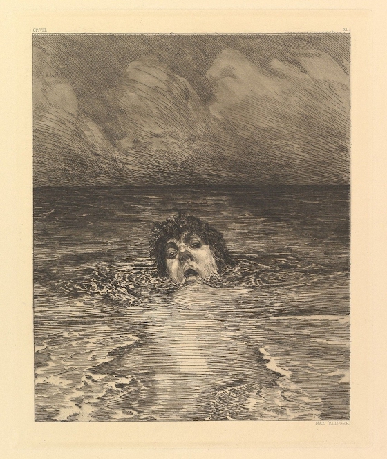 Max Klinger ~ Untergang , pl. 12 (from Ein Leben)