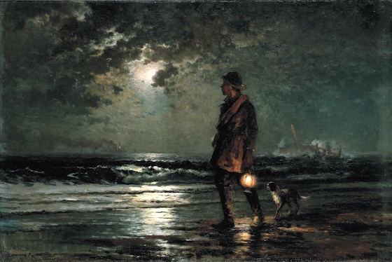 Edward Moran ~ Life Saving Patrol
