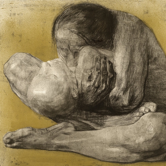 Käthe Kollwitz ~ Woman with dead child