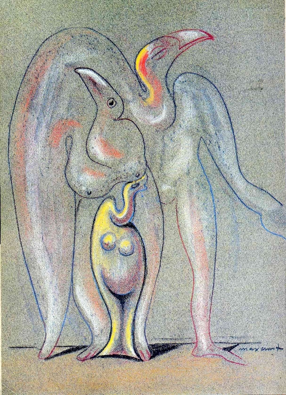 Max Ernst ~ Composition