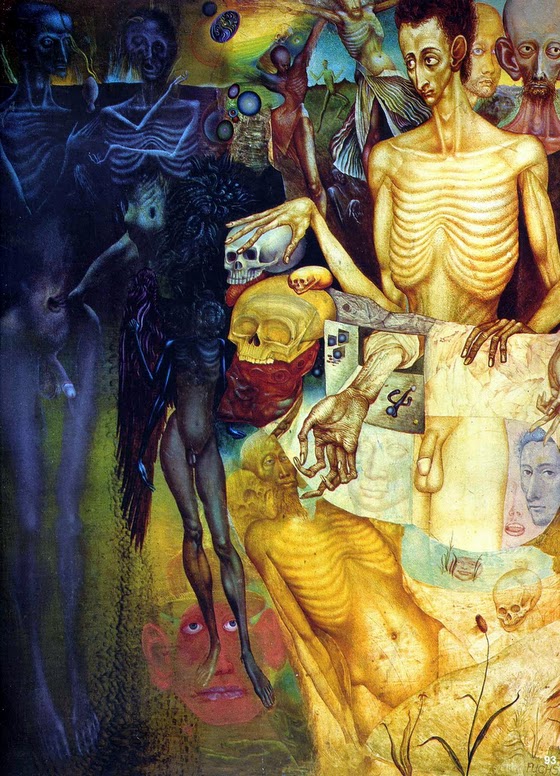 Ernst Fuchs ~ Transformations of Flesh
