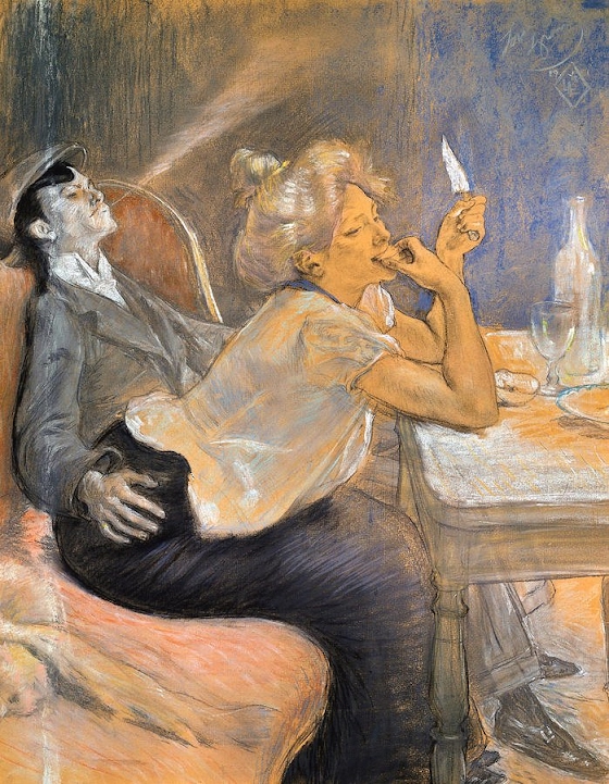 Louis Legrand ~ The Apache's Supper