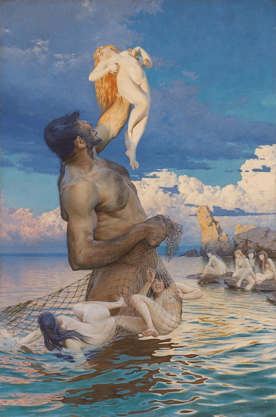 Max Pietschmann ~ The Fish Catch of Polyphemus