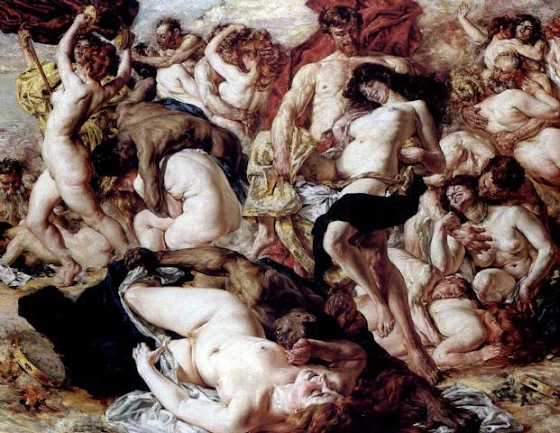Auguste Levêque ~ Bacchanalia