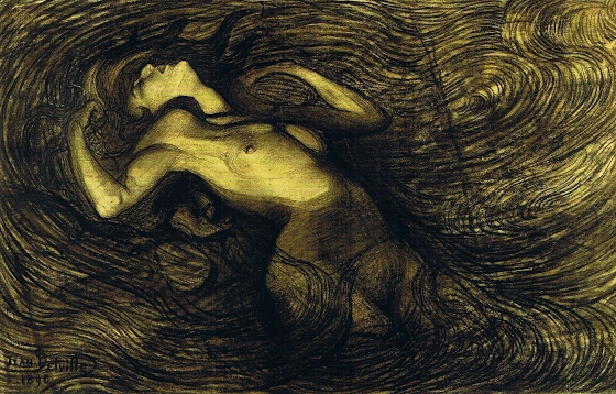 Jean Delville ~ The cycle of passions