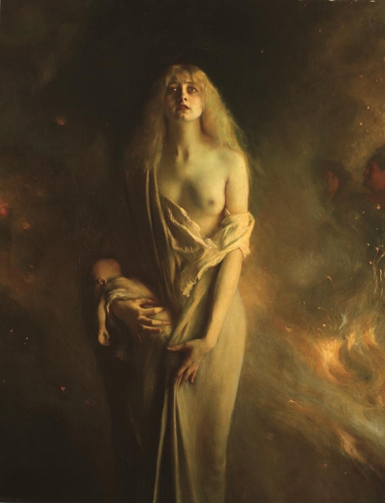 Pascal Dagnan-Bouveret ~ Marguerite at the Sabbath
