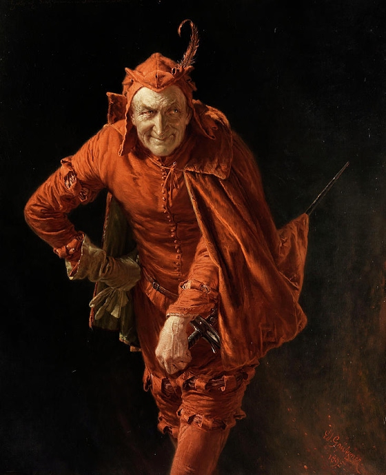 Eduard von Grützner ~ Mephisto