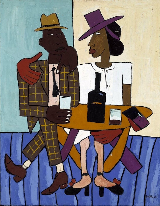 William H. Johnson ~ Café