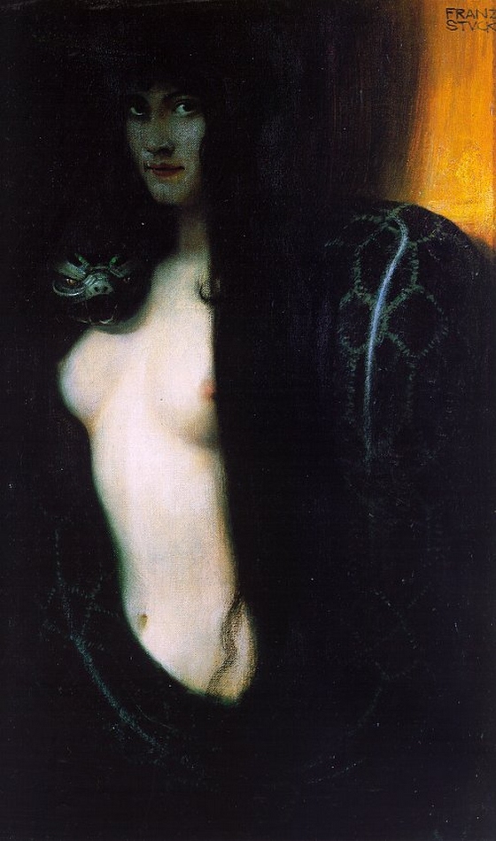 Franz von Stuck ~ The Sin