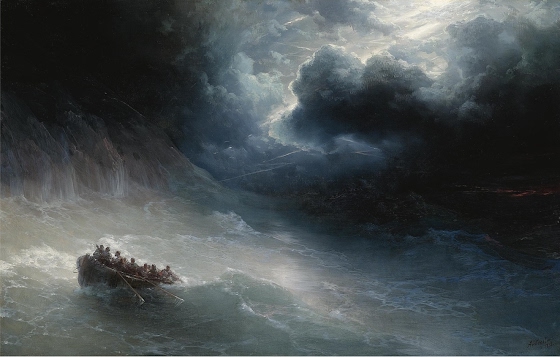 Ivan Aivazovsky ~ The Wrath Of The Seas