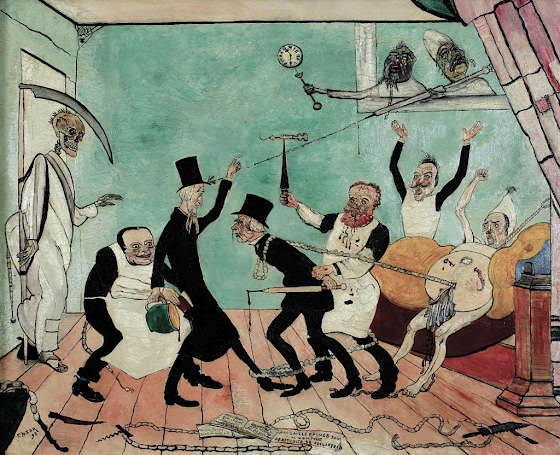 James Ensor ~ The Bad Doctors