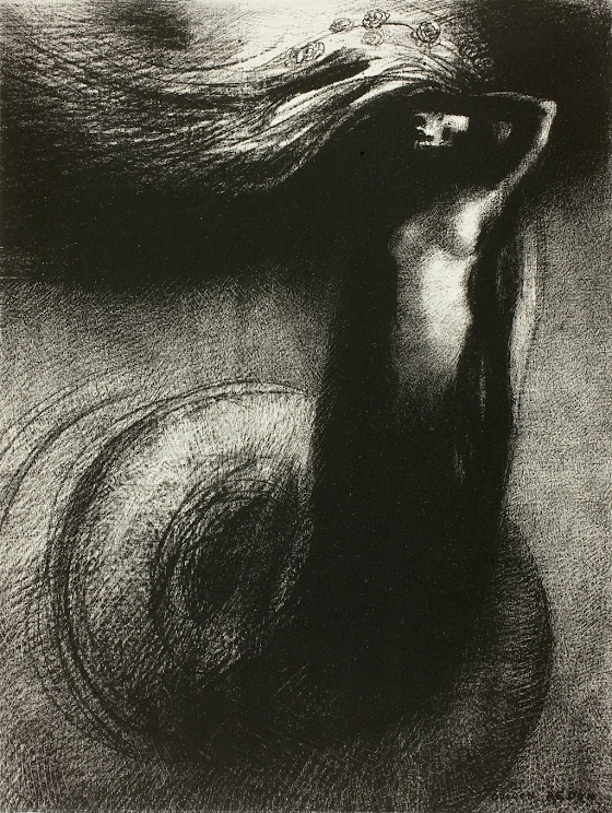 Odilon Redon ~ Death: My iron surpasses all others!