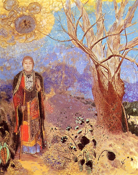 Odilon Redon ~ The Buddha