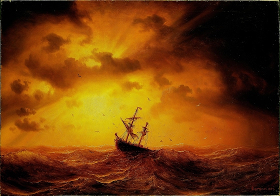 Marcus Larson ~ Stormy Sea